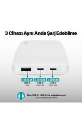 Ttec 2BB204B1 ChargeUp 10.000 mAh Taşınabilir Şarj Aleti / Powerbank