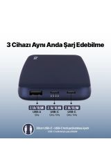 Ttec 2BB204L1 ChargeUp 10.000 mAh Taşınabilir Şarj Aleti / Powerbank