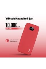 Ttec 2BB205GK ChargeUp LCD 10.000 mAh Taşınabilir Şarj Aleti / Powerbank