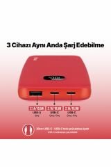 Ttec 2BB205GK ChargeUp LCD 10.000 mAh Taşınabilir Şarj Aleti / Powerbank