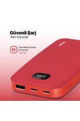Ttec 2BB205GK ChargeUp LCD 10.000 mAh Taşınabilir Şarj Aleti / Powerbank