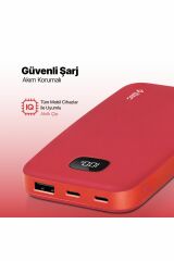 Ttec 2BB205GK ChargeUp LCD 10.000 mAh Taşınabilir Şarj Aleti / Powerbank