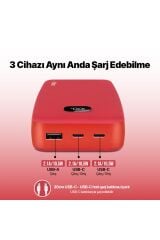 Ttec 2BB211GK ChargeUp LCD 20.000 mAh Taşınabilir Hızlı Şarj Aleti / Powerbank