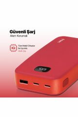 Ttec 2BB211GK ChargeUp LCD 20.000 mAh Taşınabilir Hızlı Şarj Aleti / Powerbank