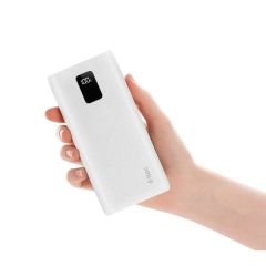 Ttec 2BB202B PowerSlim Trio LCD 10.000mAh PD 22,5W Dahili Kablolu Taşınabilir Şarj Aleti / Powerbank