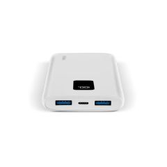 Ttec 2BB202B PowerSlim Trio LCD 10.000mAh PD 22,5W Dahili Kablolu Taşınabilir Şarj Aleti / Powerbank