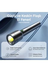 Philips Sfl1236/93 3w 300 Lümen Type-c Şarj Edilebilir Ultra Hafif Güçlü Led El Feneri