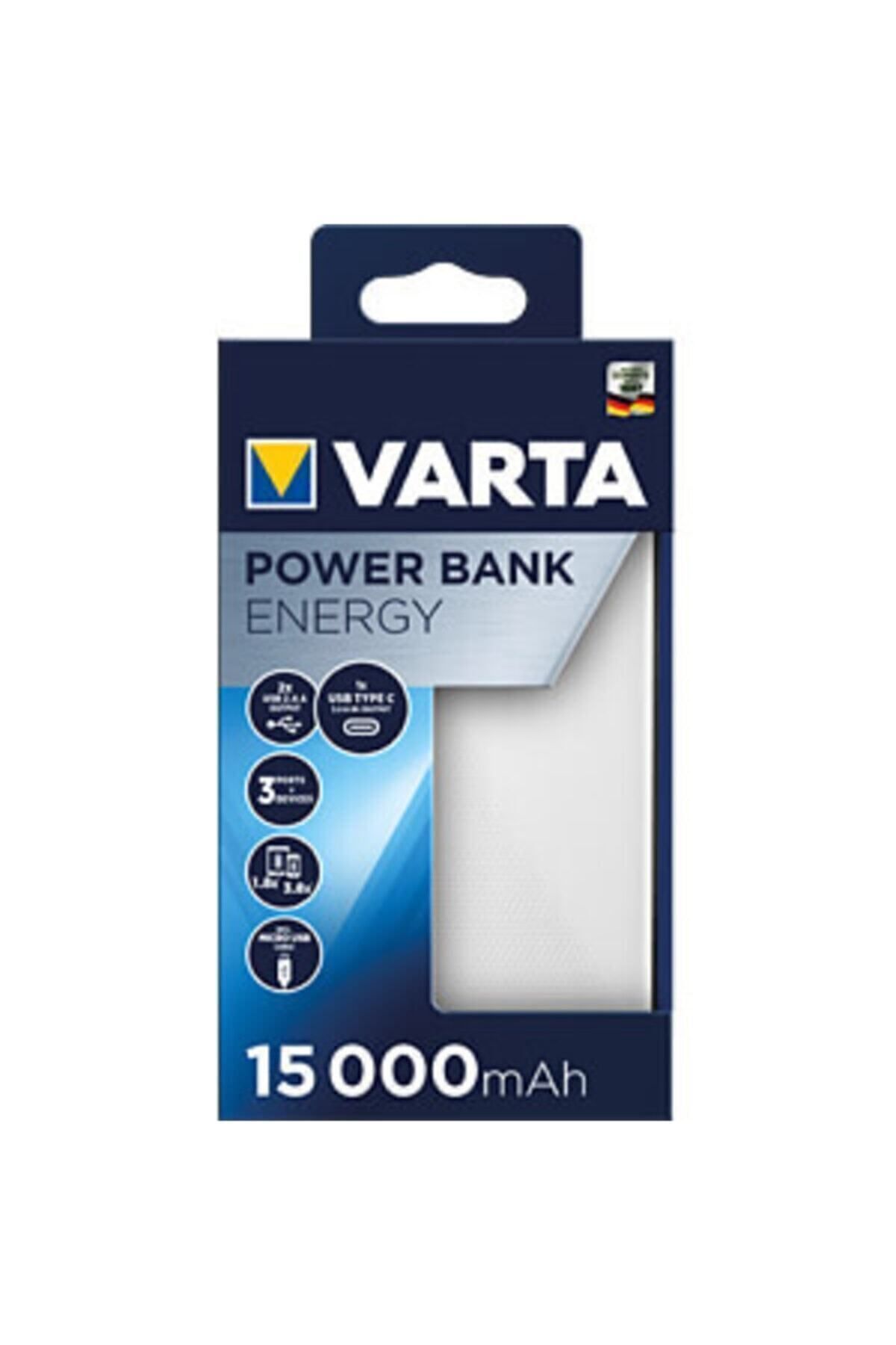 Varta 15.000 Mah Taşınabilir Şarj Cihazı - Energy