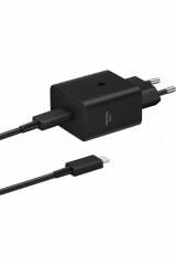 Samsung EP-T4511X Type-C Süper Hızlı Şarj Cihazı 45W Siyah Samsung Türkiye Garantili