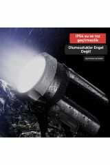 Philips SFL3101/93 800 Lümen Şarj Edilebilir Kamp, Dağcılık, Dış Mekan Taşınabilir LED Spotlight El Feneri