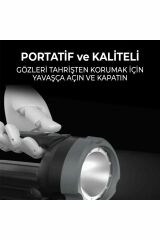 Philips SFL3101/93 800 Lümen Şarj Edilebilir Kamp, Dağcılık, Dış Mekan Taşınabilir LED Spotlight El Feneri