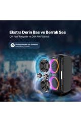 Ttec 2BH11 Carnival Pro 120W Taşınabilir Kablosuz Bluetooth Parti Hoparlörü