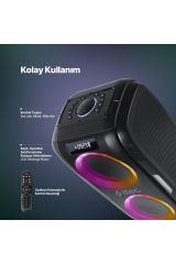 Ttec 2BH11 Carnival Pro 120W Taşınabilir Kablosuz Bluetooth Parti Hoparlörü