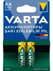 Varta 2700 mah AA Şarj Edilebilir Kalem Pil 2'li Paket