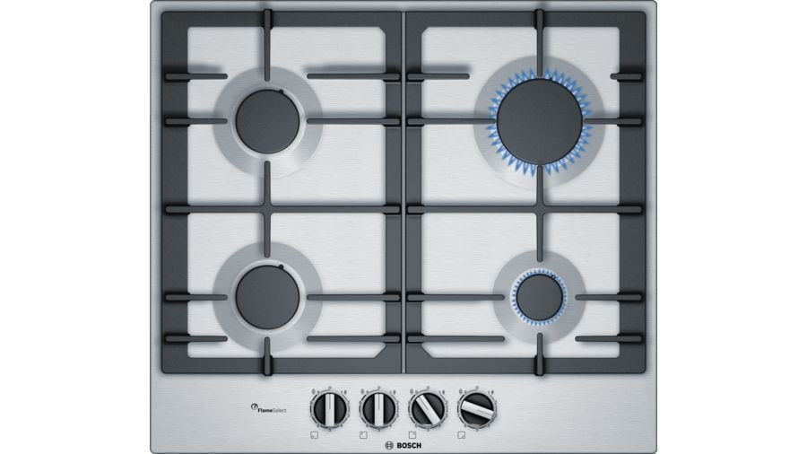 Bosch Serie | 6 Gazlı Ocak60 cm Paslanmaz çelik PCP6A5B90 - PCP6A5B90