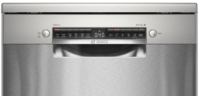 Bosch SMS4EKI62T 6 Programlı Gri Home Connect Bulaşık Makinesi