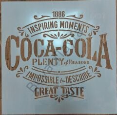 Coca Cola Stencil