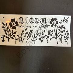 Stencil bloom