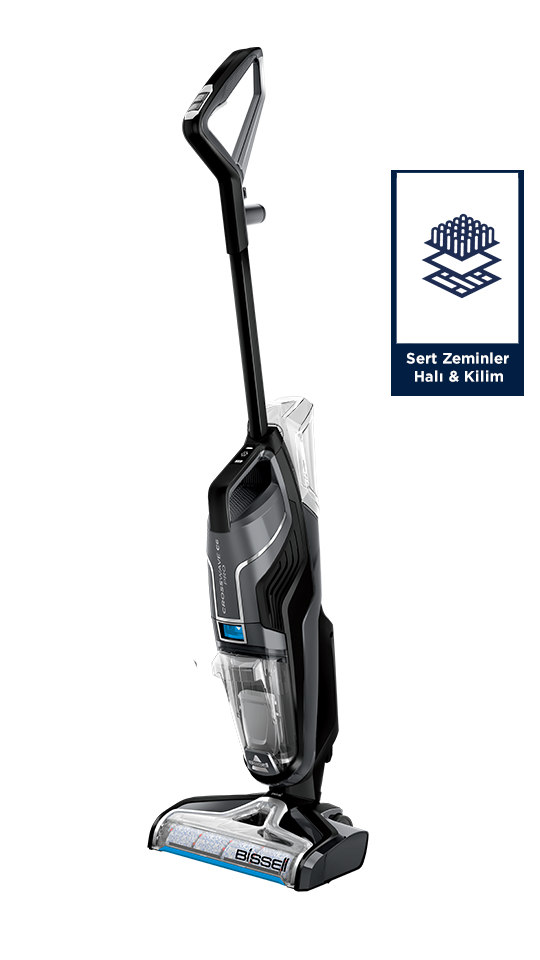 CrossWave C6 Cordless Pro Yüksek Vakumlu Kablosuz Dikey Süpürme ve Silme Makinesi