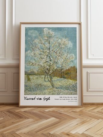 Ahşap Çerçeveli Poster Tablo VANGOGH08 50x70 cm