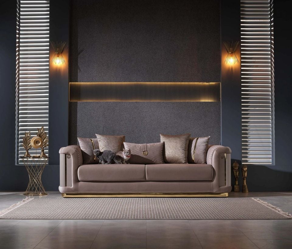 3'Lü Sabit Kanepe Elegance