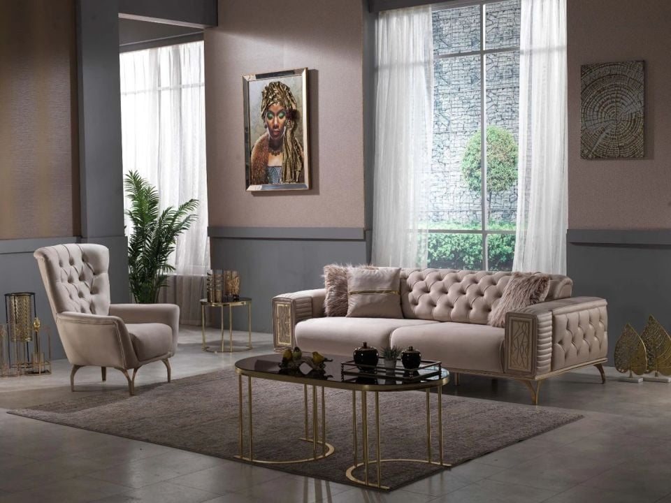 Gucci 3 Kişilik Açılır Kanepe