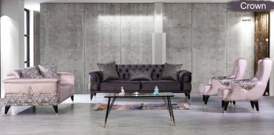 Açılır Kanepe ve Koltuk Takımı Crown