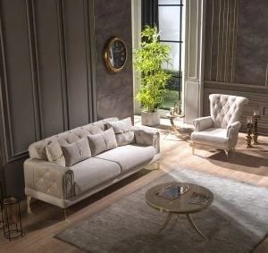 Açılır Kanepe ve Koltuk Takımı Berger Elitra Tipi
