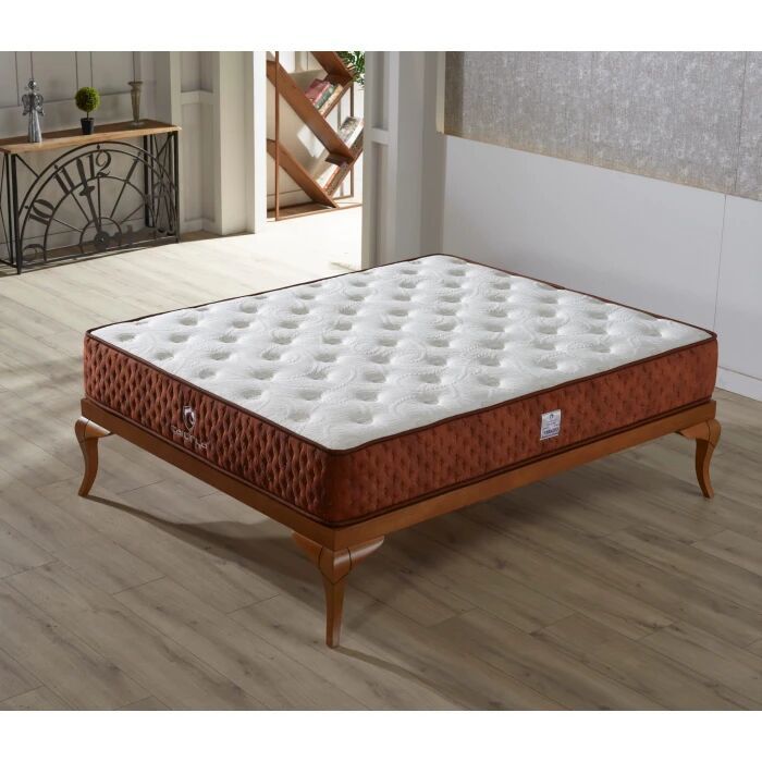 Döşemeli Yatak Chesterfield Armony 160*200, Bej