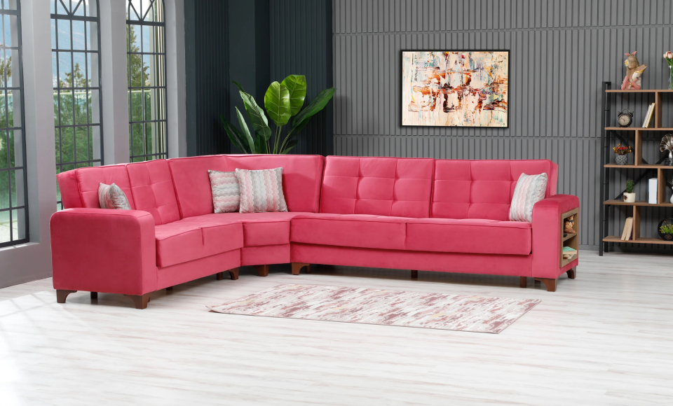 Değiştirilebilir Uzatılabilir Köşe Teos, Pembe