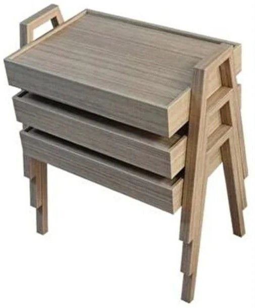 3'Lü Set Enjoy Sehpalar, Bej