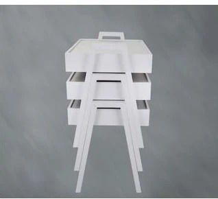 3'Lü Set Enjoy Sehpalar, Beyaz