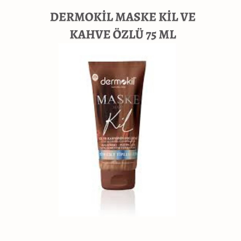 Dermokil Maske Kil Ve Kahve Özlü 75 Ml