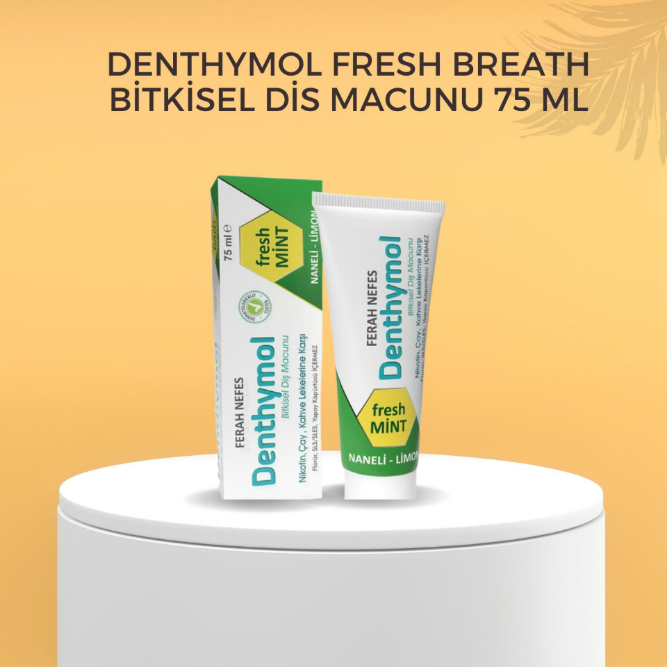 Denthymol Fresh Breath Bitkisel Dis Macunu 75 ml