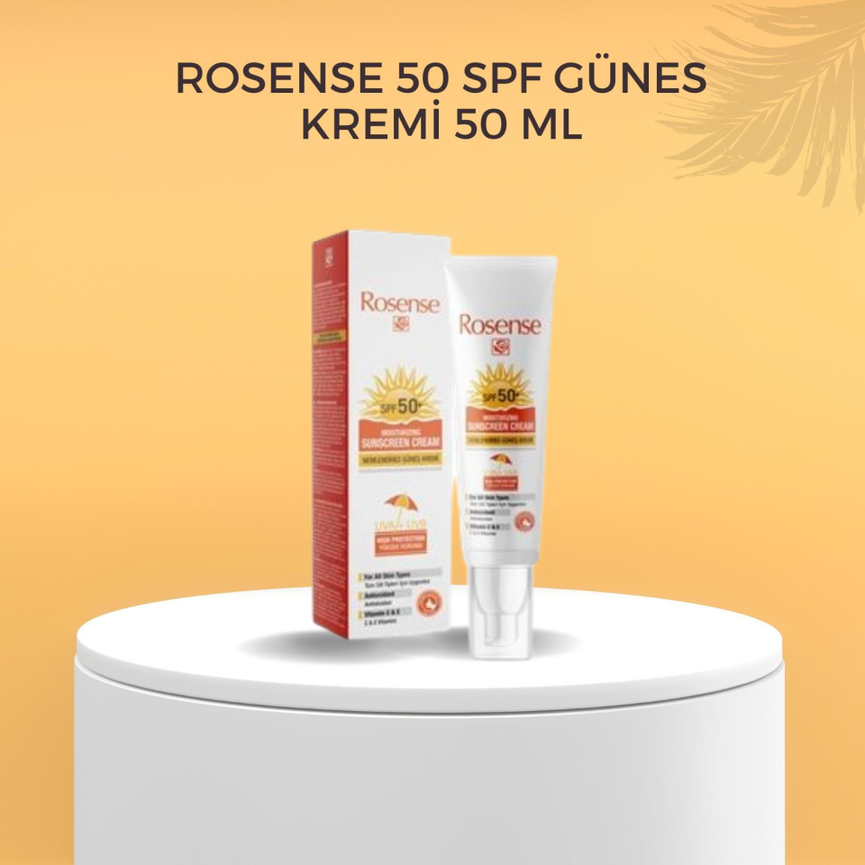 Rosense 50 spf Günes Kremi 50 Ml