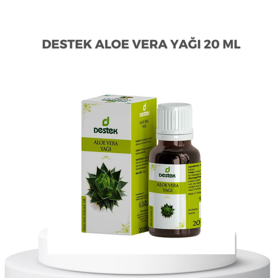 Destek Aloe Vera Yagi 20 ml