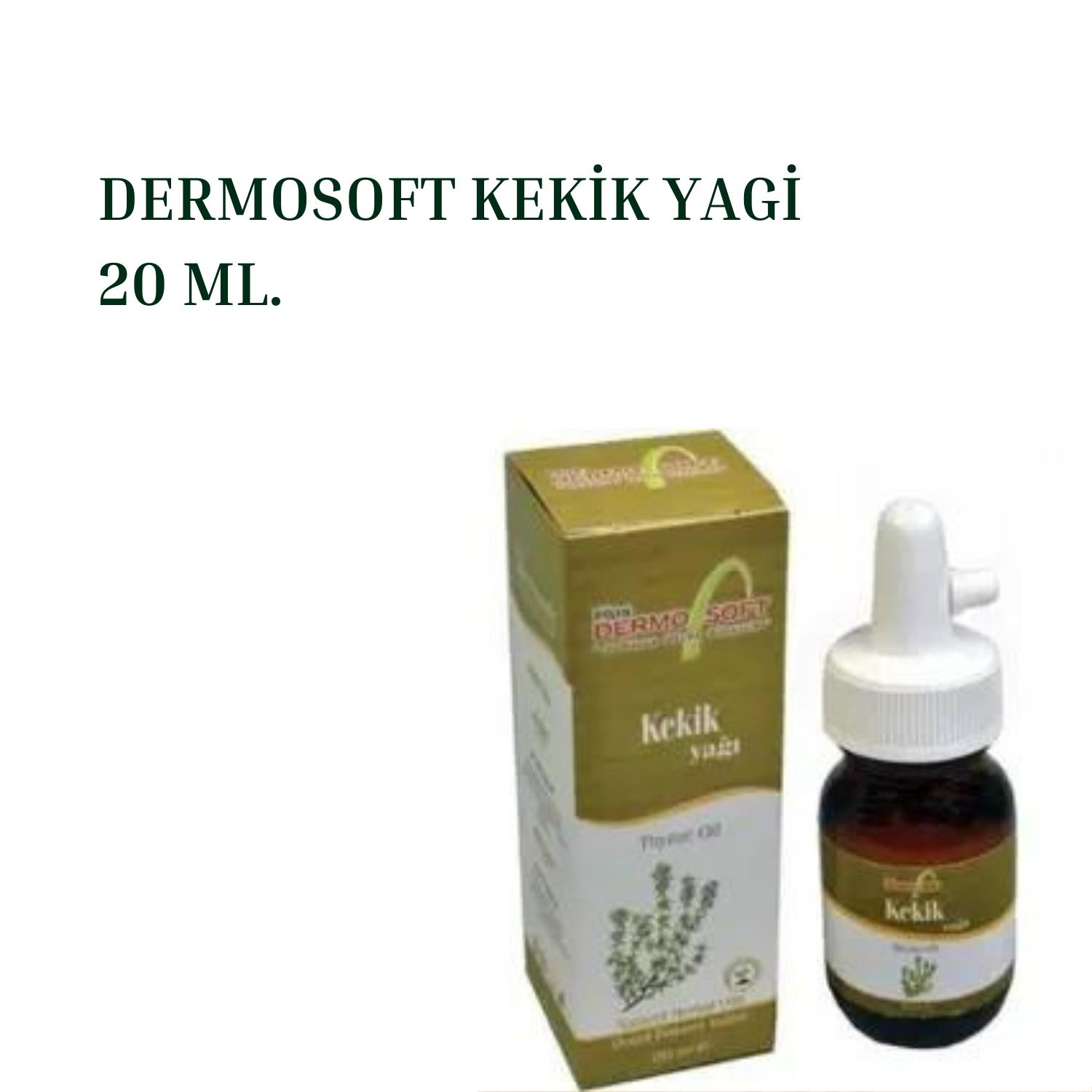 Dermosoft Kekik Yagi 20 ml