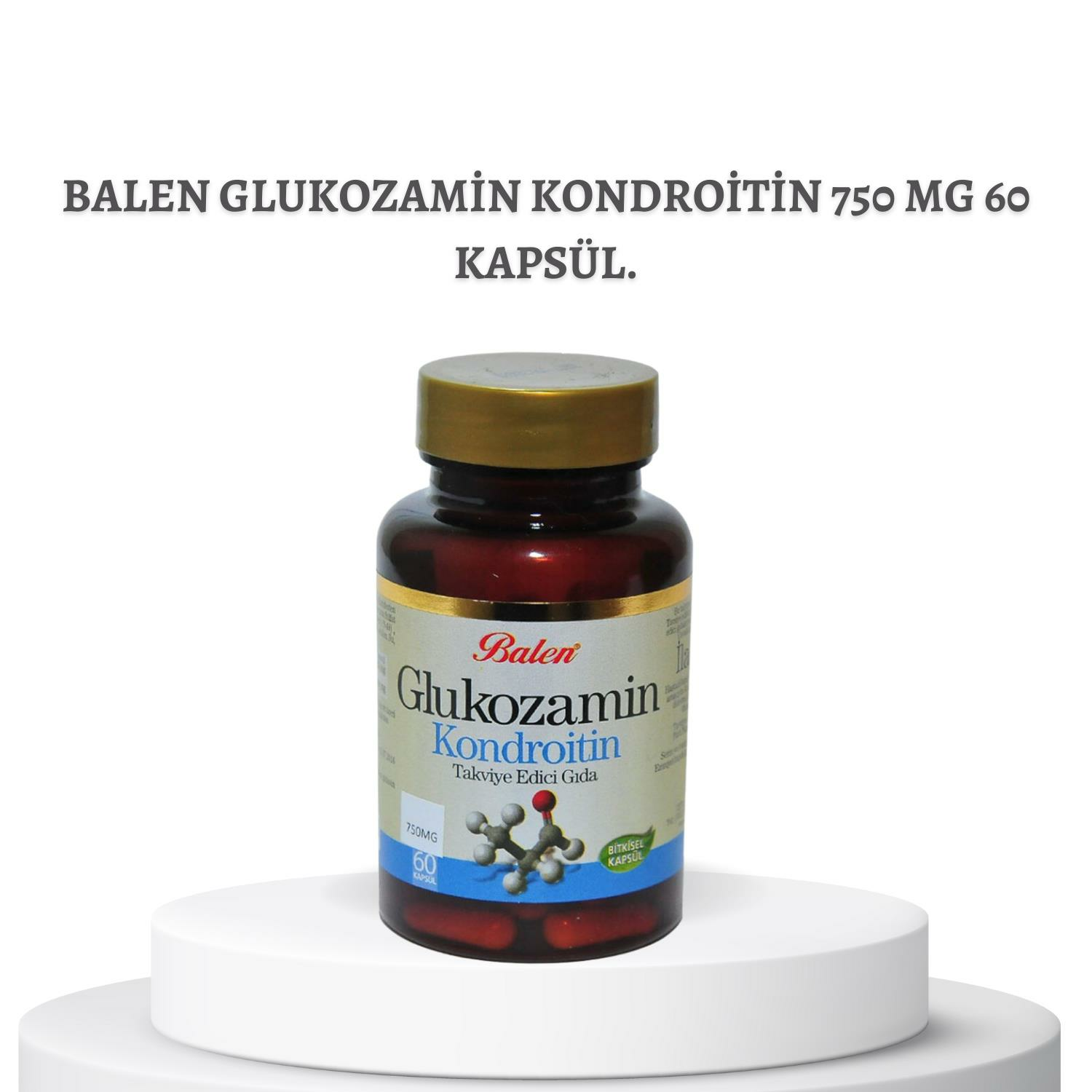 Balen Glukozamin Kondroitin 750 mg 60 kapsül