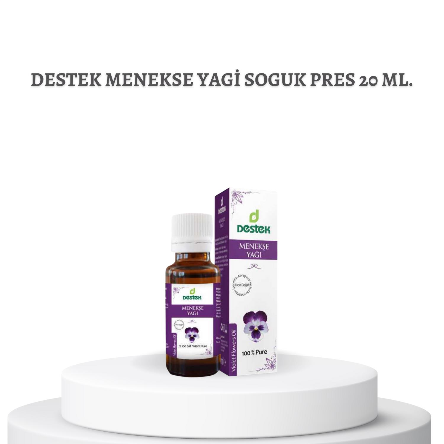 Destek Menekse Yagi Soguk Pres 20 ml