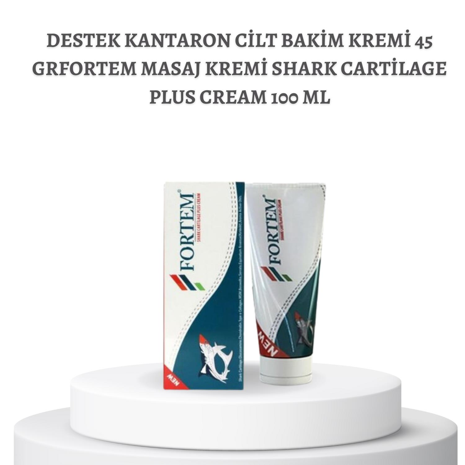 Fortem Masaj Kremi Shark Cartilage Plus Cream 100 ml