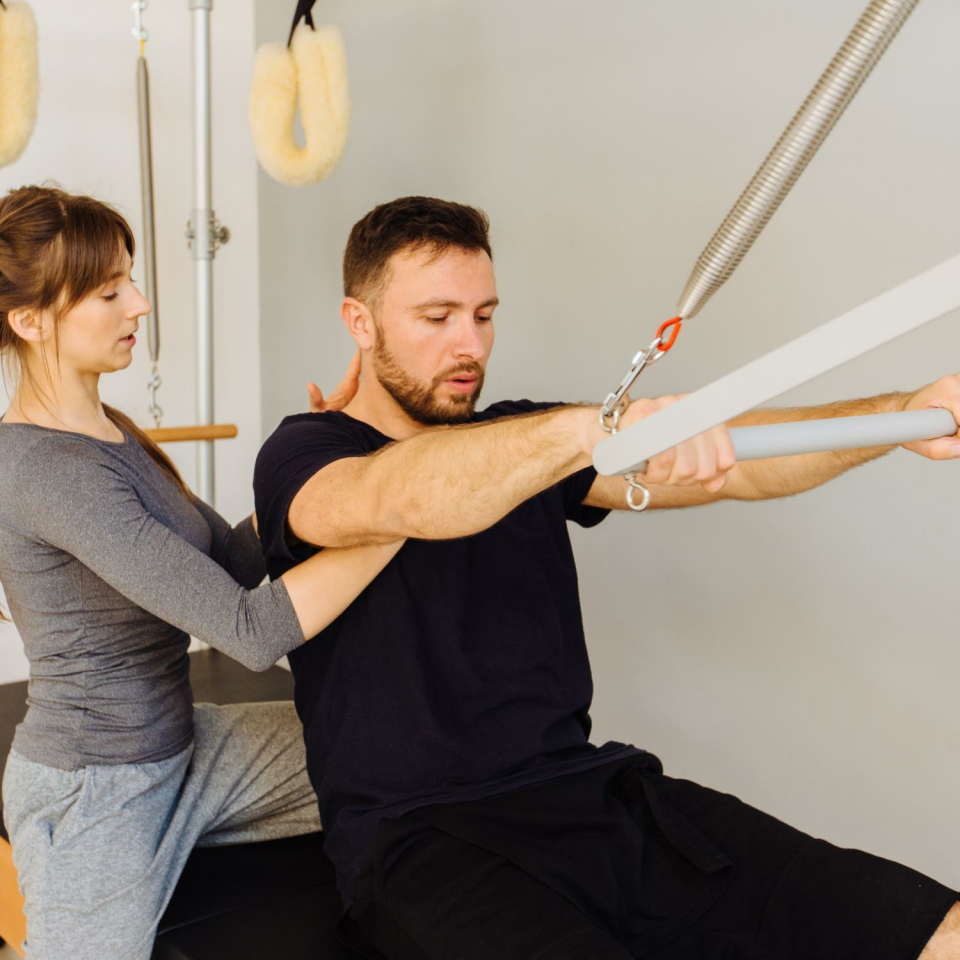 Erkeklere Yönelik pilates (Yüz Yüze)
