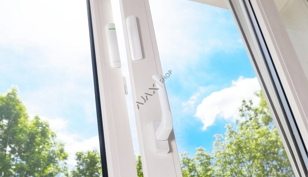 AJAX DoorProtect Plus Kablosuz Eğim ve Şok Sensörlü Kapı ve Pencere Manyetik Kontak
