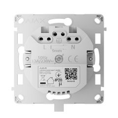 AJAX Outlet Type F OutletCore Güç Tüketimi Monitörlü Kablosuz Akıllı Duvar Priz Röle Tabanı