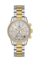 DAVID GUNER DG-8301LA-D1 Gold Gümüş Renk Çelik Kadın Kol Saati Modeli