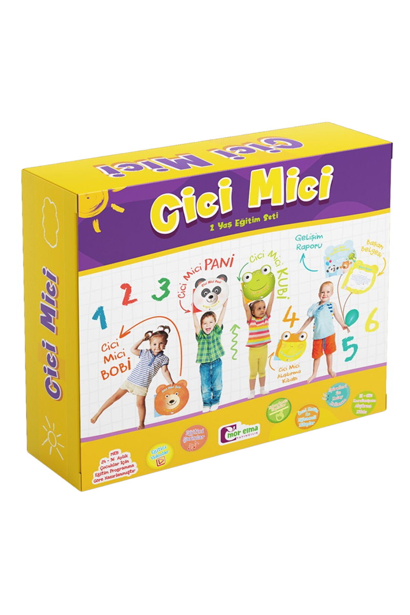 Cici Mici 2 Yaş (24+) Ay Okul Öncesi Eğitim Seti