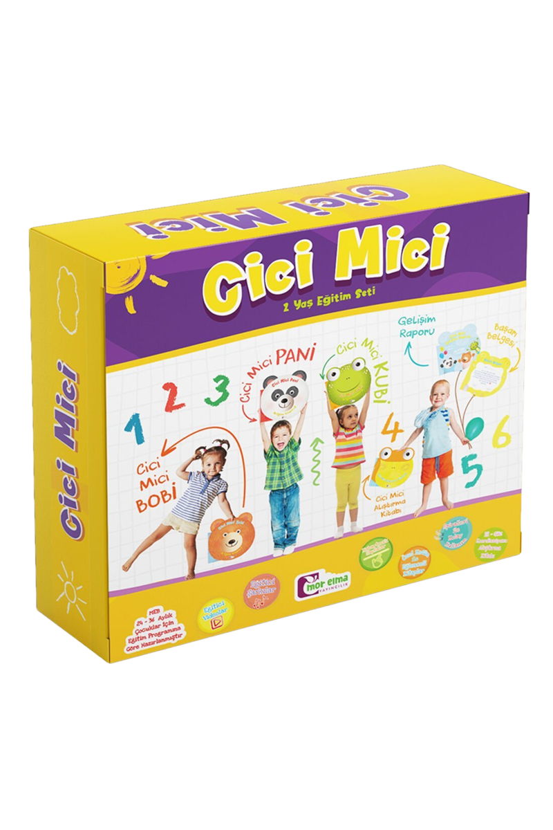 Cici Mici 2 Yaş (24+) Ay Okul Öncesi Eğitim Seti
