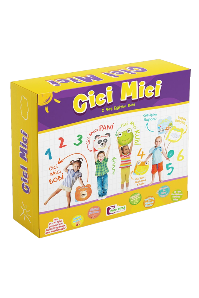 Cici Mici 2 Yaş (24+) Ay Okul Öncesi Eğitim Seti