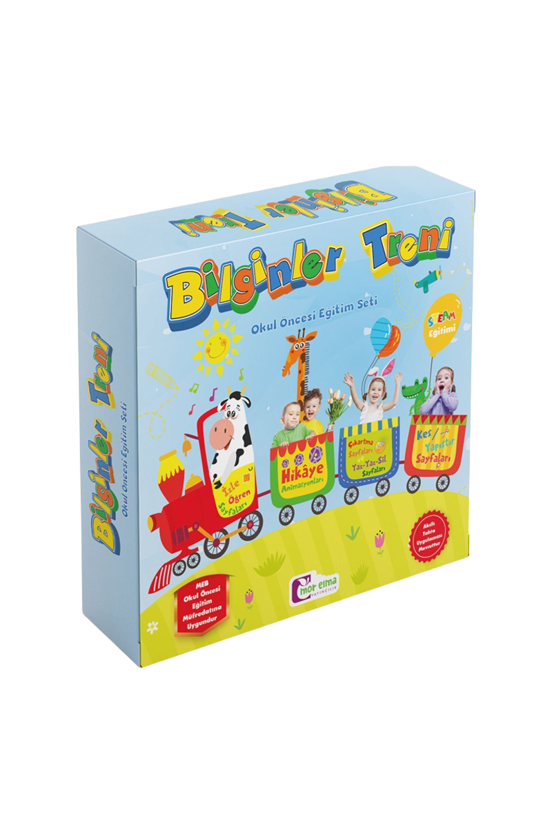 Bilginler Treni 3 Yaş (36+) Ay Okul Öncesi Eğitim Seti