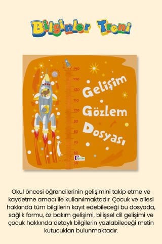 Bilginler Treni 3 Yaş (36+) Ay Okul Öncesi Eğitim Seti