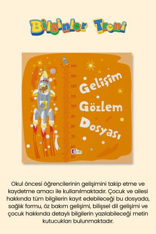 Bilginler Treni 3 Yaş (36+) Ay Okul Öncesi Eğitim Seti